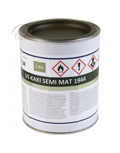 Peinture US Army, pot 1L, semi-mat 44