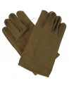 Gloves, Wool, with leather palm