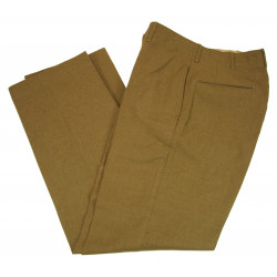 Trousers, Wool, Serge, OD, Special, 31 x 33