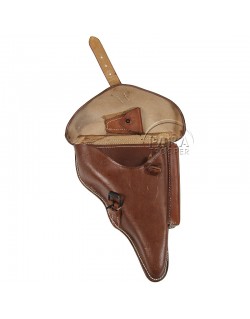 Holster, P.08, brown