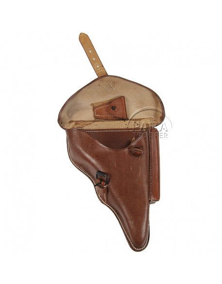 Holster, P.08, brown