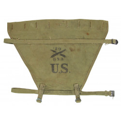Triangle de sac à dos M-1910, 79th Field Artillery Regt., 7th Infantry Division