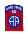 Patch, shoulder, 82nd Airborne Division, numbered 82