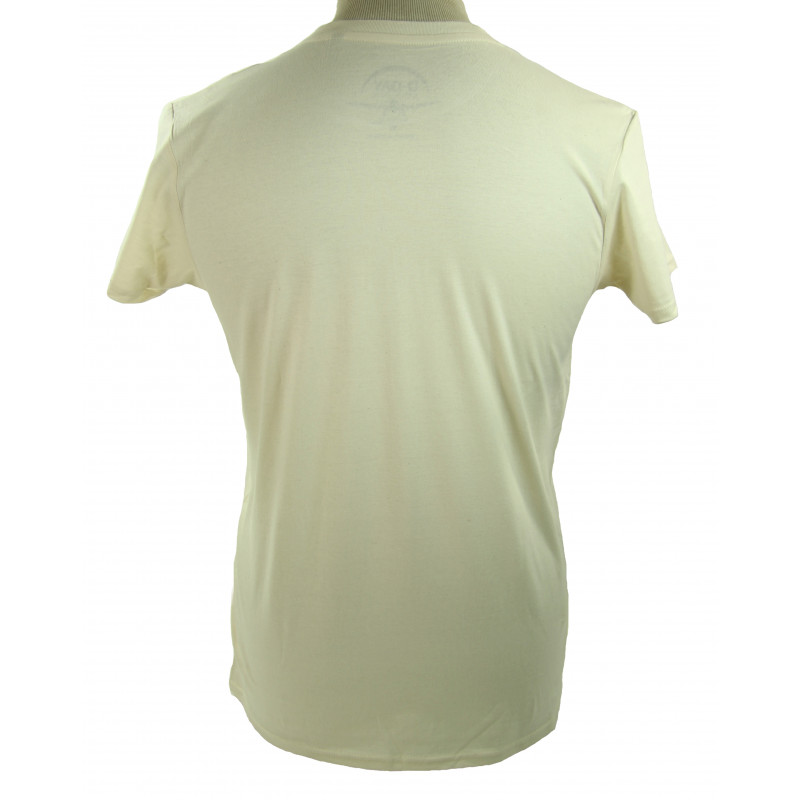 T-shirt, US PARATROOPS Camp Toccoa, FLOCKED