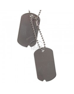 Identity tag's: engraved your WWII dog tag's