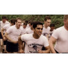 T-shirt, US PARATROOPS Camp Toccoa, FLOCKED