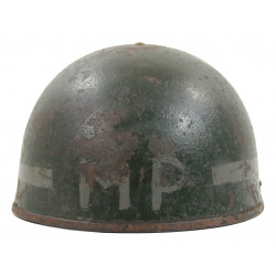 Helmet, Mk I, Tank Crew, Military Police (MP), 1944, Normandy