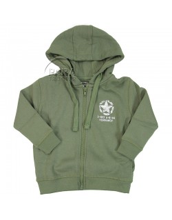 Hoodie, zipped, Jeep, kids