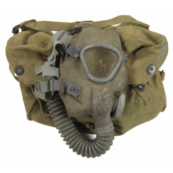 Mask, Gas, Lightweight, OD 3, 1941, Complete