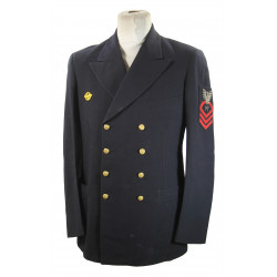 Dress, Service, Blue, US Navy, Carpenter's Mate 1st Class