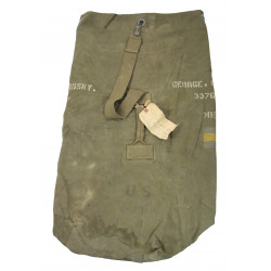 Bag, Duffle, Pfc. George Ostrosky, ETO