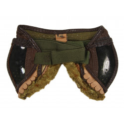 Goggles, Type E-1, Green, 1944 - C-1 vest
