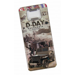 Bottle Opener, Magnet, D-Day