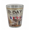 Shot Glass, D-Day Normandie, Newspaper