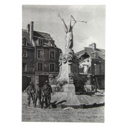 Postcard, Carentan, Place de la République