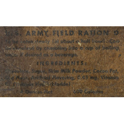 U.S. ARMY FIELD RATION D, HERSHEY CHOCOLATE CORPORATION, Normandy
