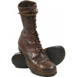 Boots, Jump, Parachutist, US Army, 8 1/2 D, International Shoe Co., 1943