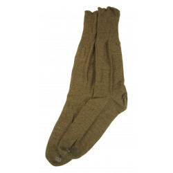 Socks, wool & cotton, O.D., Size 11.5