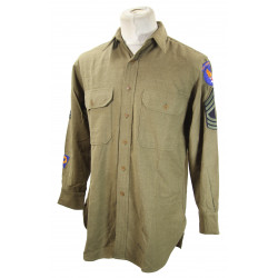 Shirt, Wool, Master Sergeant, Air Materiel Command, USAAF