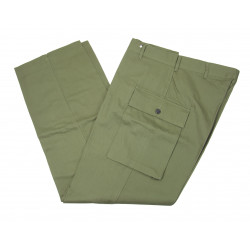 Pantalon de combat, treillis HBT, OD 7