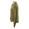 Chemise en flanelle moutarde, femme, Wac / Nurse