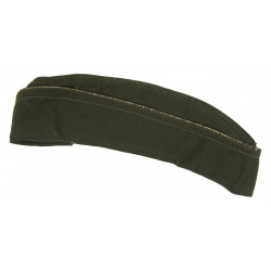 Cap, Overseas, Officer, Dark OD, WAC/Nurse
