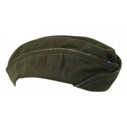 Cap, Overseas, Officer, Dark OD, WAC/Nurse