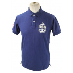 Polo bleu marine, Seabees