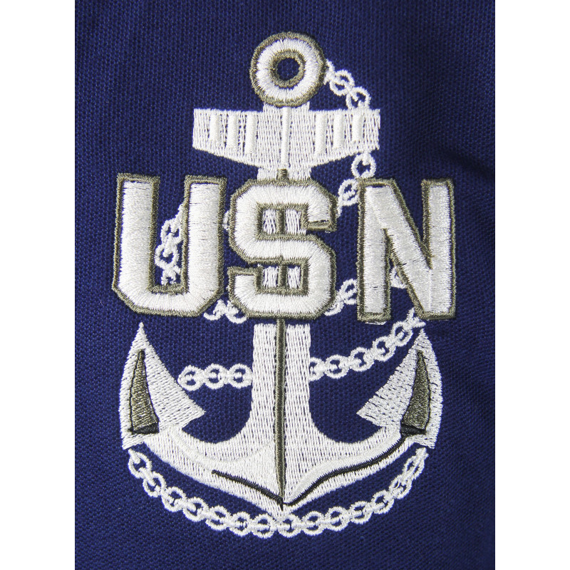 Polo, blue navy, Seabees
