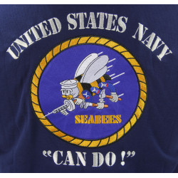 Polo bleu marine, Seabees
