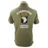Polo, khaki, 101st Airborne Div.