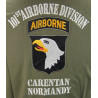Polo, khaki, 101st Airborne Div.