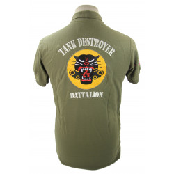 Polo shirt, Khaki, Tank Destroyer