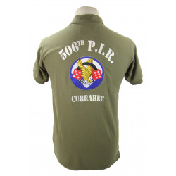 Polo, khaki, 506th PIR, 101st Airborne Division