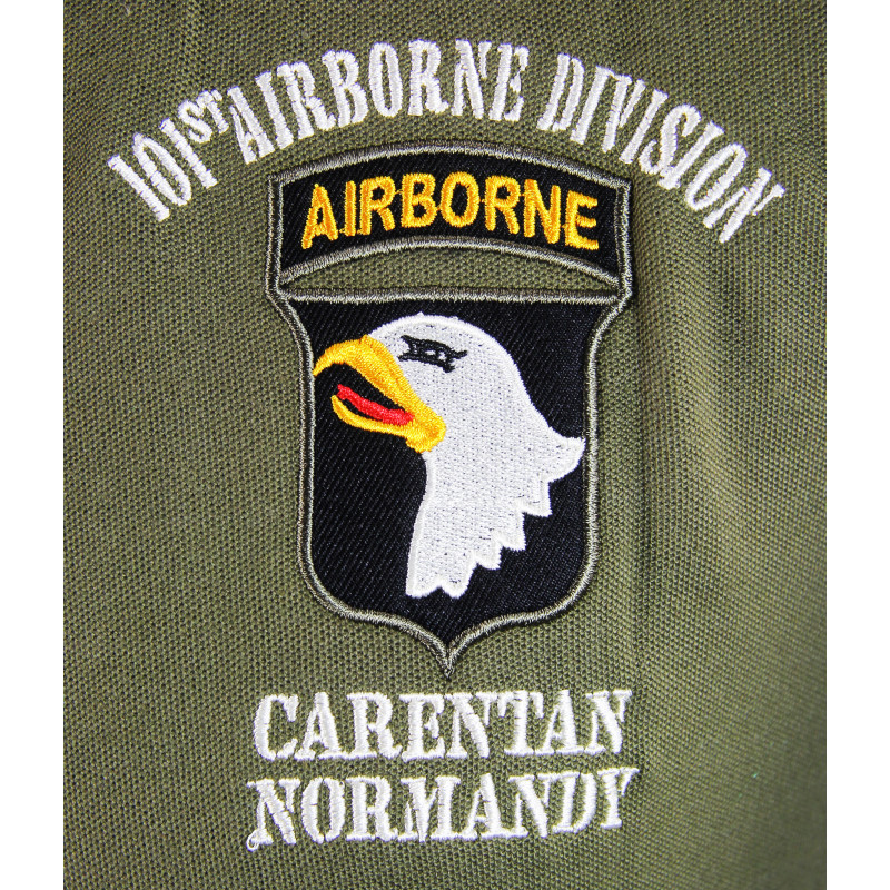Polo, khaki, 506th PIR, 101st Airborne Division