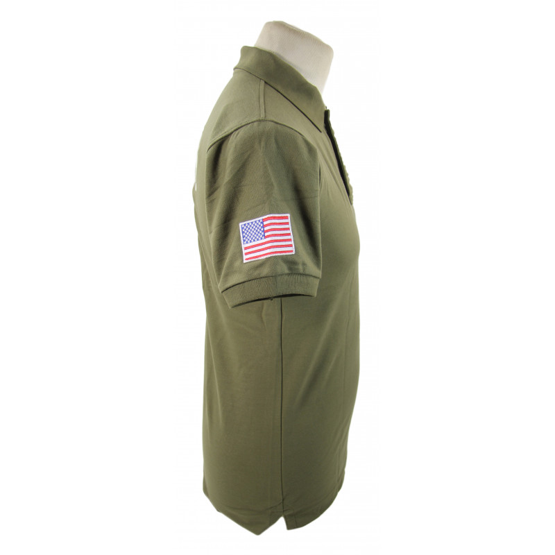 Polo, khaki, 506th PIR, 101st Airborne Division