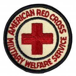 Insigne, ARC Military Welfare Service, H.J. Broemsen, 10th Armored Div.