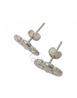 Boucles d'oreilles, brevet de parachutiste