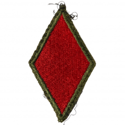Patch, Shoulder, 5th Infantry Division, OD Border, Green Back