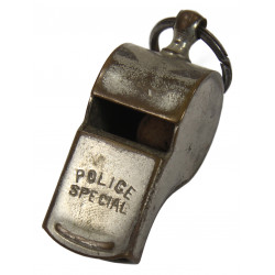 Whistle, Chromed Brass, Police Special, US Army