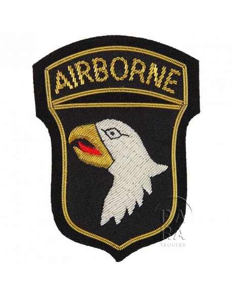 101st Airborne SSI, bullion