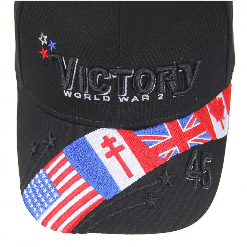 Cap, Baseball, Victory flags