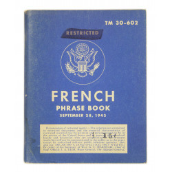 Booklet, French Phrase Book, 1944