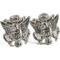 Boucles d'oreilles en argent, US Army