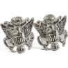 Boucles d'oreilles en argent, US Army