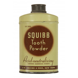 Dentifrice en poudre, SQUIBB