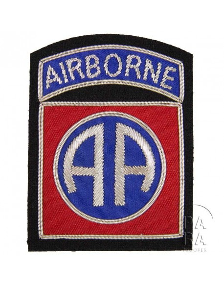82nd Airborne SSI, bullion
