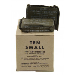 Packet M-42, Small First-Aid Dressing, US Army, Carlisle Model, 1942