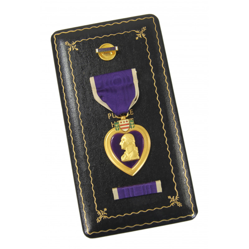 Medal, Purple Heart, in Case