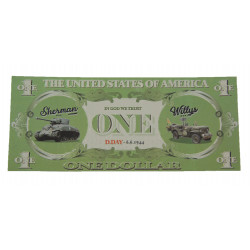 Bank note, glossy